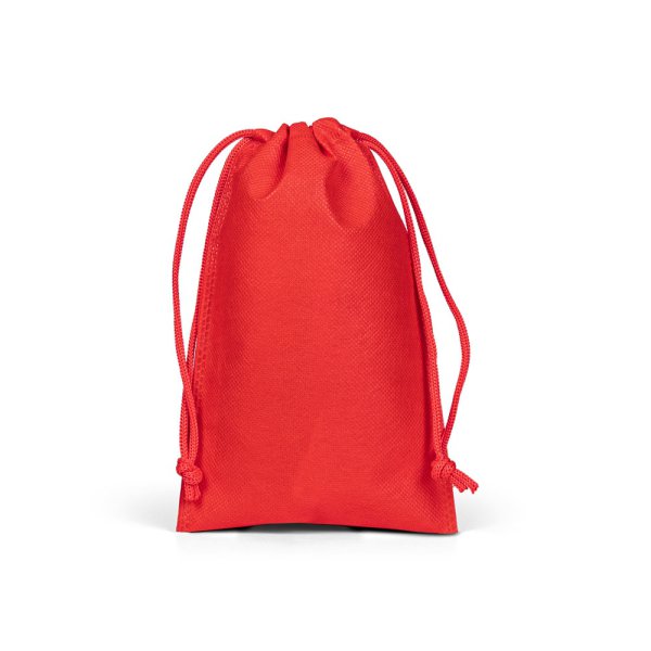 CADEAUTAS S. Klein, hitteverzegeld zakje van non-woven stof (60 g/m²) - 105 - Rood