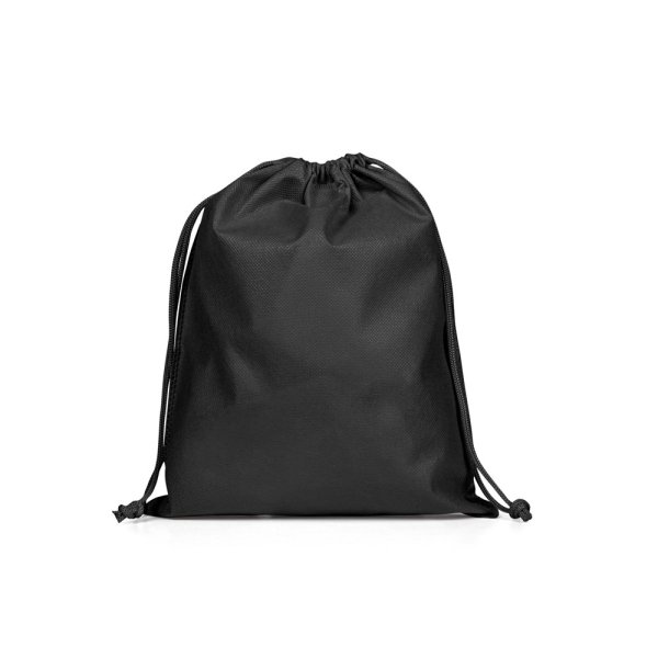 GIFT BAG M. Medium-sized heat-sealed non-woven fabric bag (60 g/m²) - 103 - Black