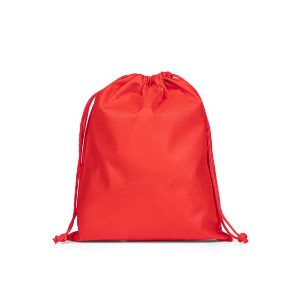GIFT BAG M. Medium-sized heat-sealed non-woven fabric bag (60 g/m²) - 105 - Red
