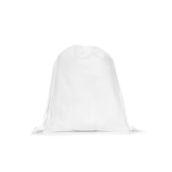 GIFT BAG M. Medium-sized heat-sealed non-woven fabric bag (60 g/m²) - 106 - White