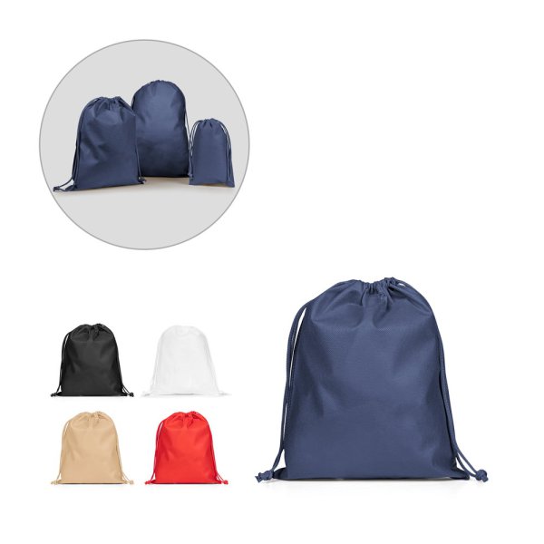 GIFT BAG M. Medium-sized heat-sealed non-woven fabric bag (60 g/m²)
