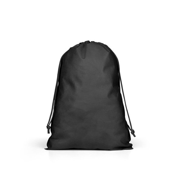 CADEAUTAS L. Grote, hitteverzegelde tas van non-woven stof (60 g/m²) - 103 - Zwart