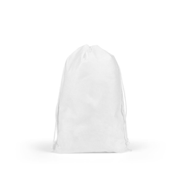 CADEAUTAS L. Grote, hitteverzegelde tas van non-woven stof (60 g/m²) - 106 - Wit