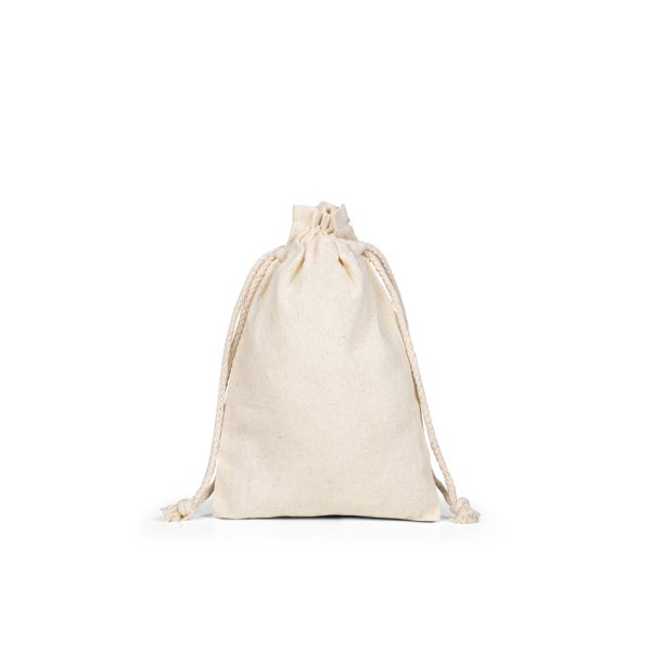 CADEAUVERPAKKING S. Klein zakje, 100% katoen (120 g/m²) - 150 - Licht natuurlijk