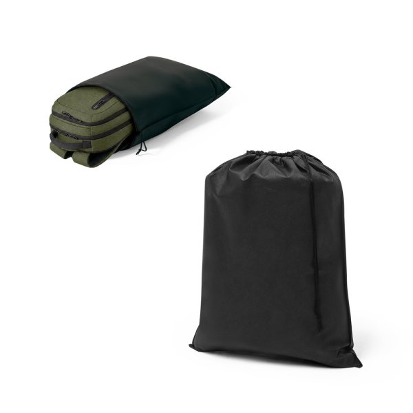 ASTRA. Drawstring fabric bag for backpacks (60 g/m²)