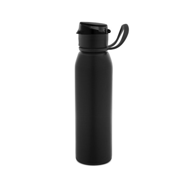 LEMIEUX. Roestvrijstalen sportwaterfles (90% gerecycled) 670 ml - 103 - Zwart