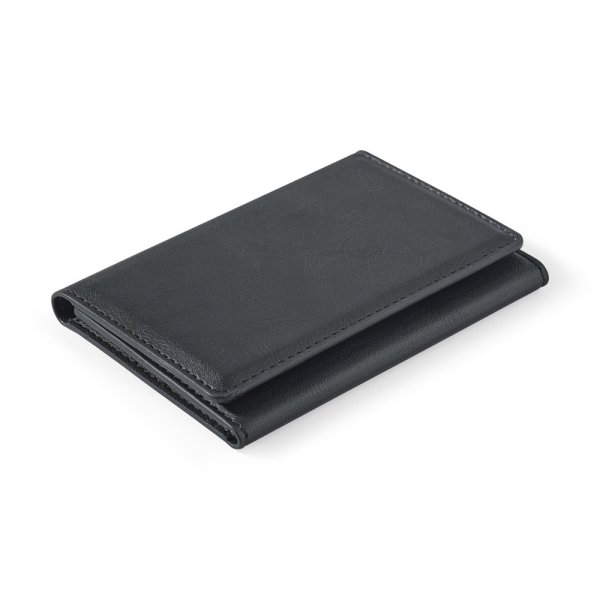 HARALD. Magnetic PU wallet with large capacity and RFID protection. - 103 - Black
