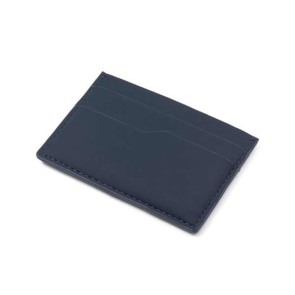 VENTURE WALLET. PU card holder for 5 cards with RFID protection. - 104 - Blue