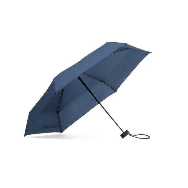 EMMA. Compact 19" mini umbrella in 190T pongee - 104 - Blue