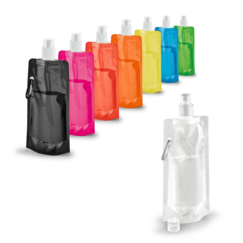 KWILL. Opvouwbare PE-waterfles van 460 ml.