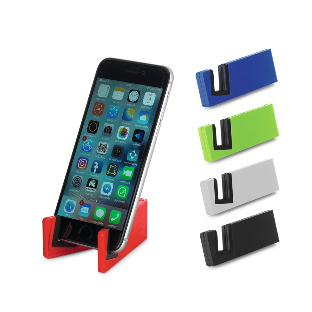 HOOKE. Telefoonhouder van ABS en TPR.