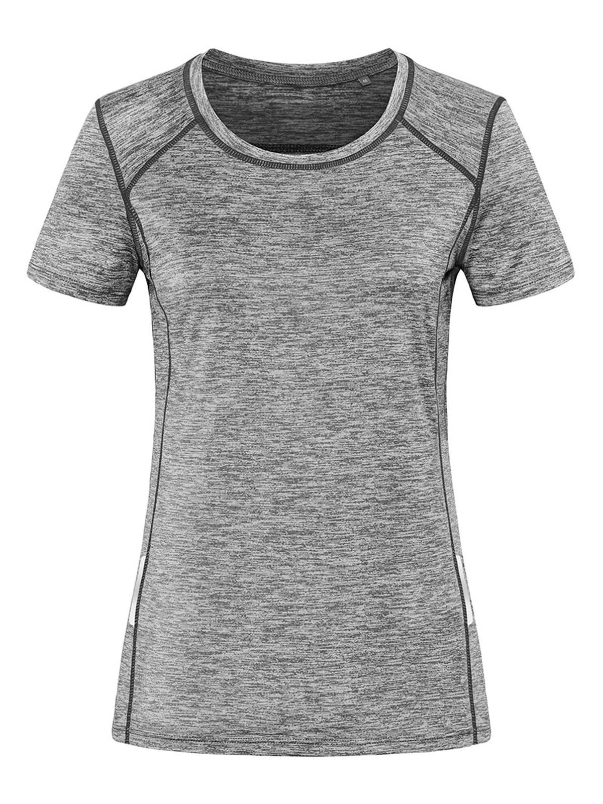 Gerecyclede sport-T-shirts Reflect Women - GYH - Grijze heide