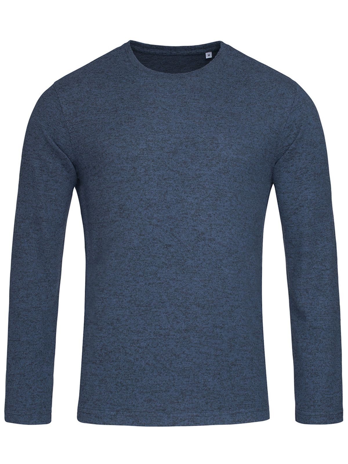 Knit Sweater - MBM - Navy blue melange