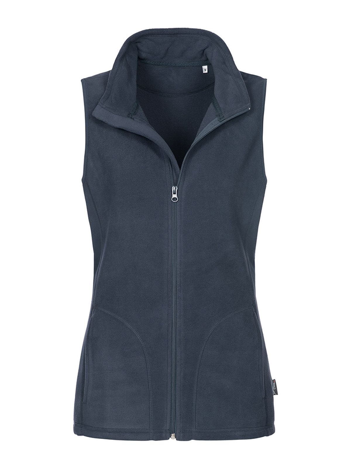 Classic Fleece Vest Women - BLM - Blue midnight