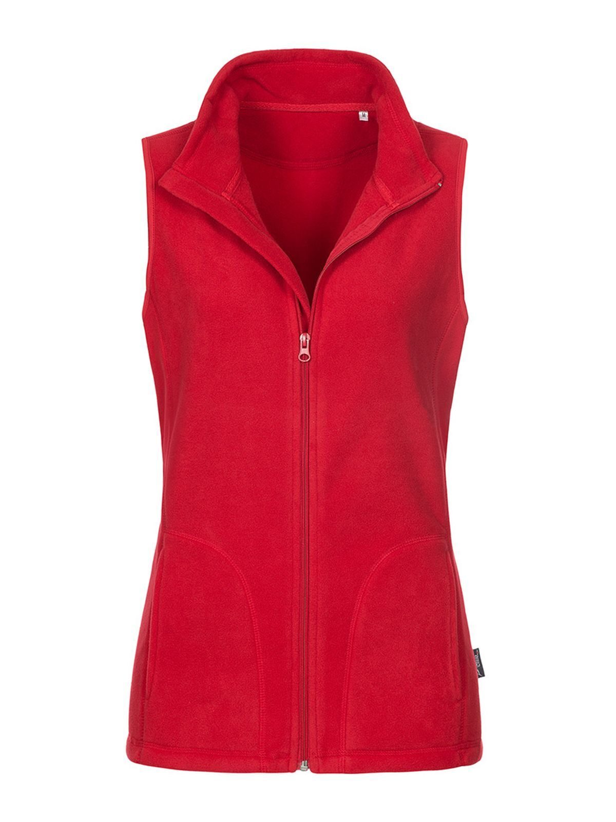 Classic Fleece Vest Women - SRE - Scarlet red