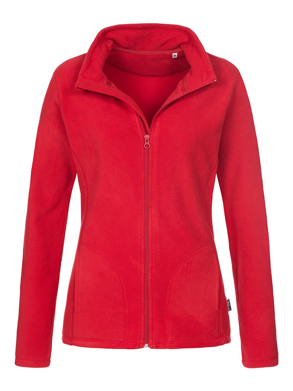 Classic Fleece Jacket Women - SRE - Scarlet red