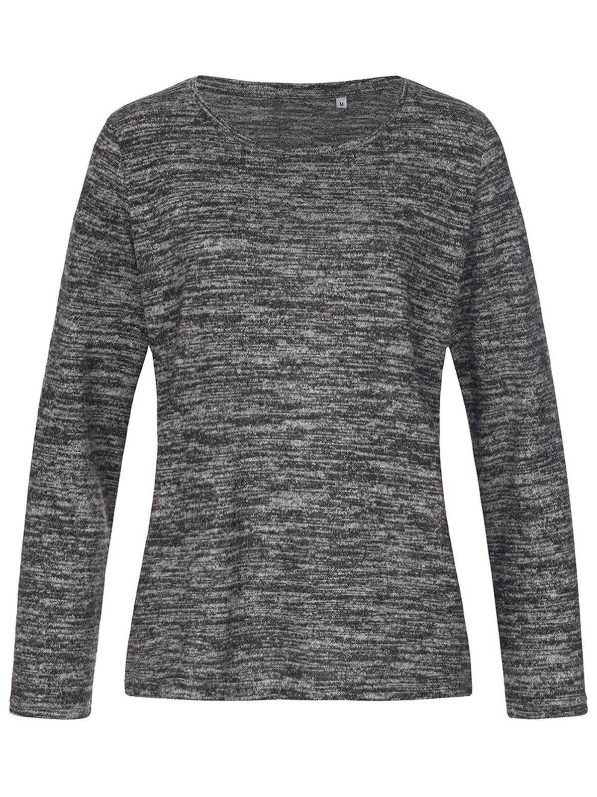 Knit Sweater - DGM - Dark gray melange