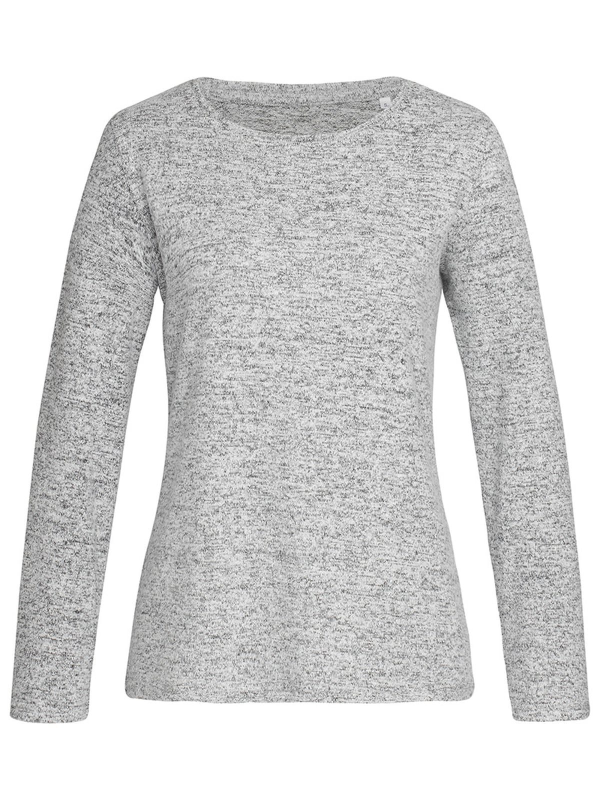 Knit Sweater - LGM - Light gray melange
