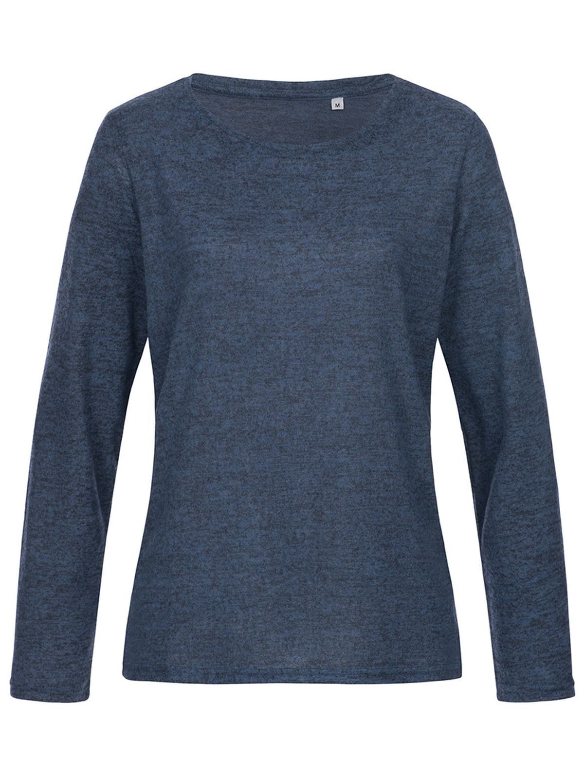 Knit Sweater - MBM - Navy blue melange