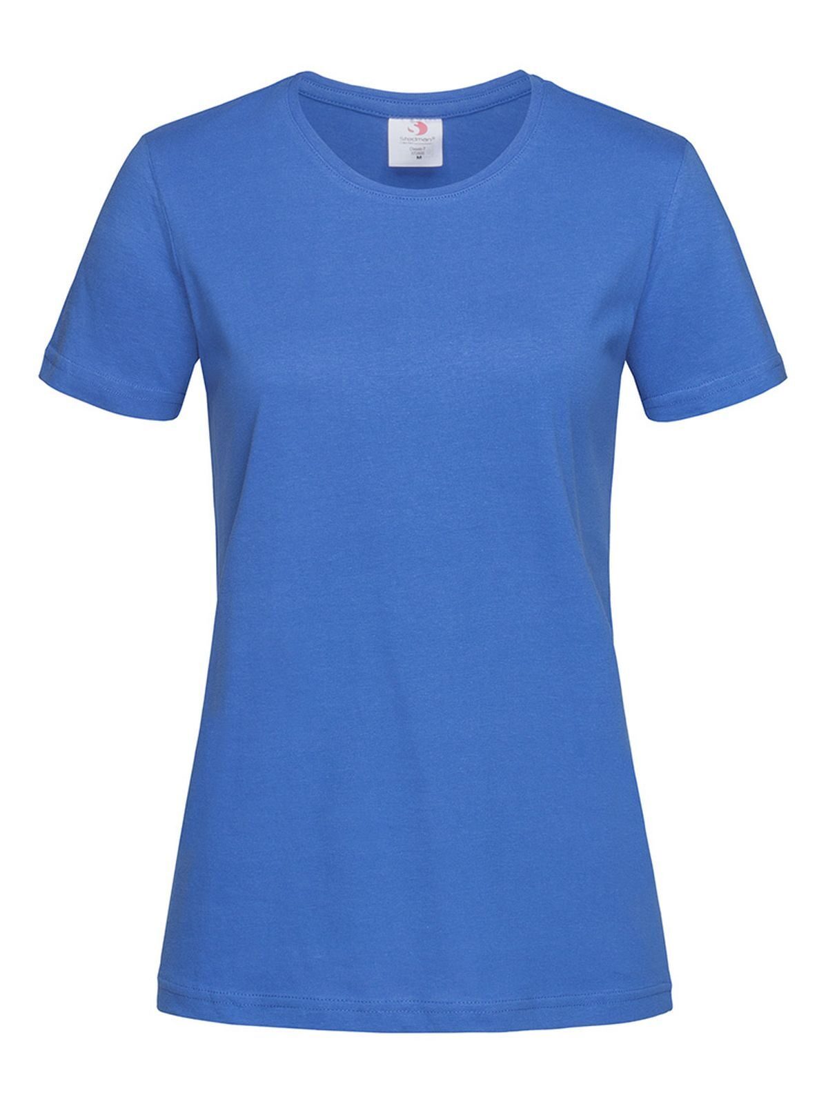 Klassieke T-shirts voor dames - BRR - Helder koninklijk