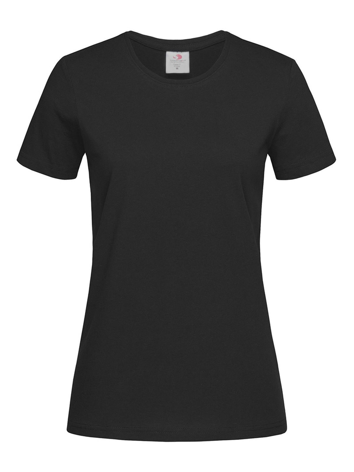 Klassieke T-shirts voor dames - BLO - Zwarte opaal