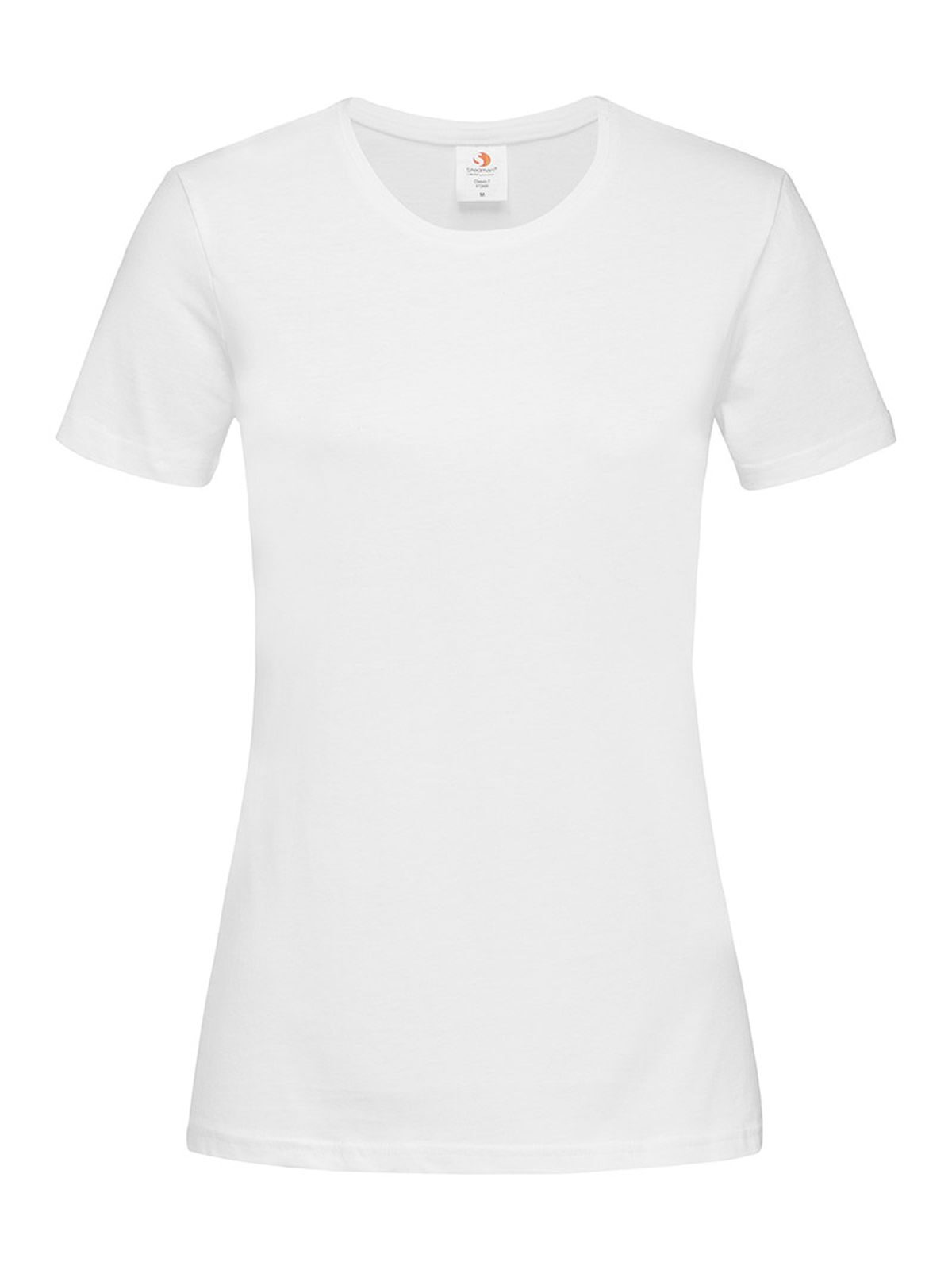 Klassieke T-shirts voor dames - WHI - Wit
