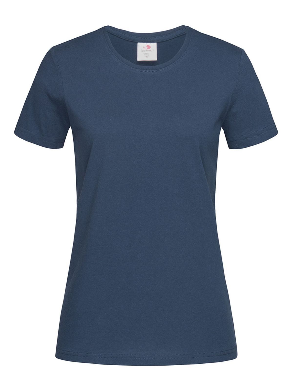 Klassieke T-shirts voor dames - NAV - Marineblauw