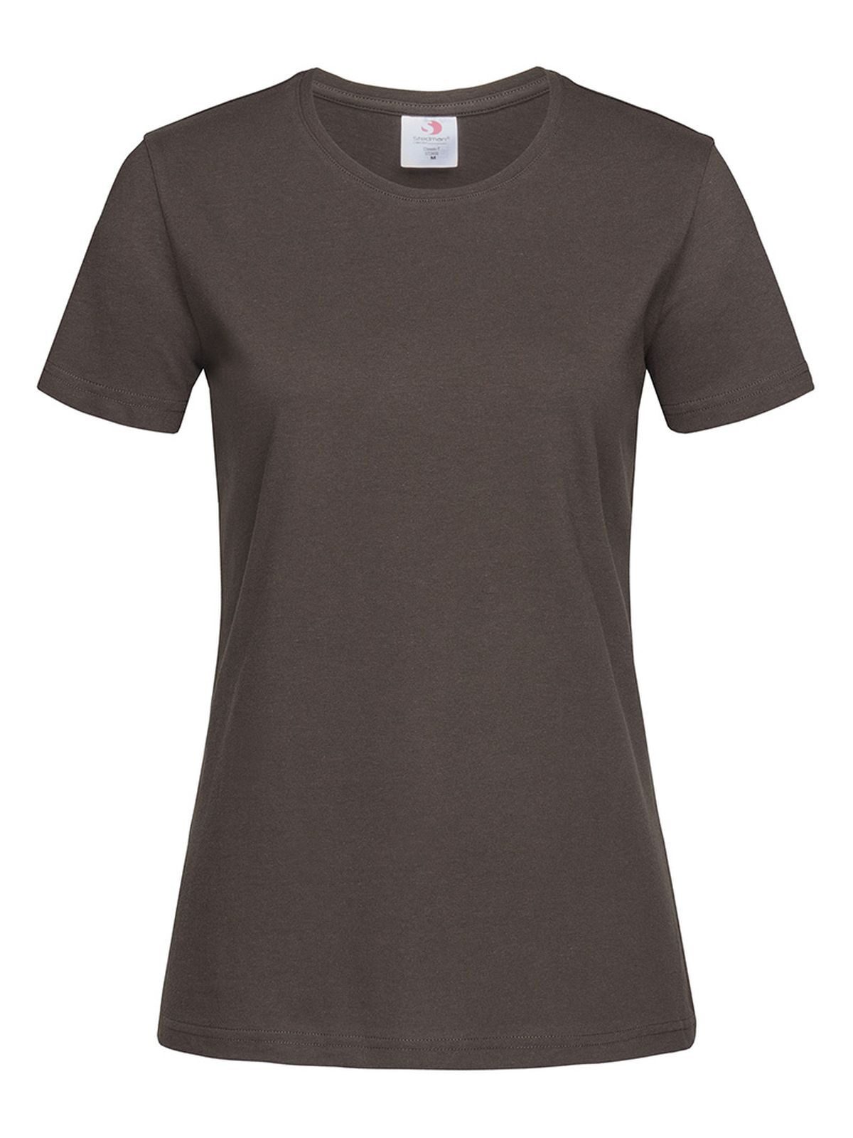 Klassieke T-shirts voor dames - DCH - Pure chocolade