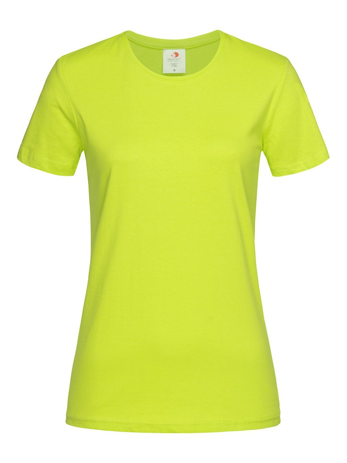 Klassieke T-shirts voor dames - BLI - Helder limoen