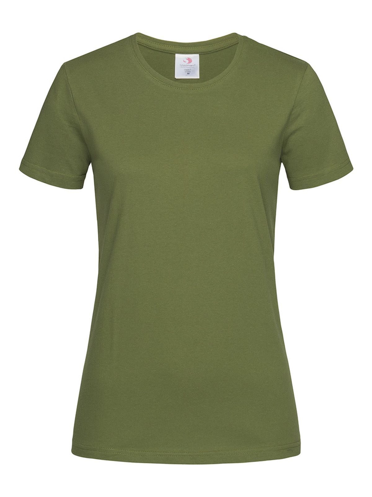 Klassieke T-shirts voor dames - HGR - Jagersgroen
