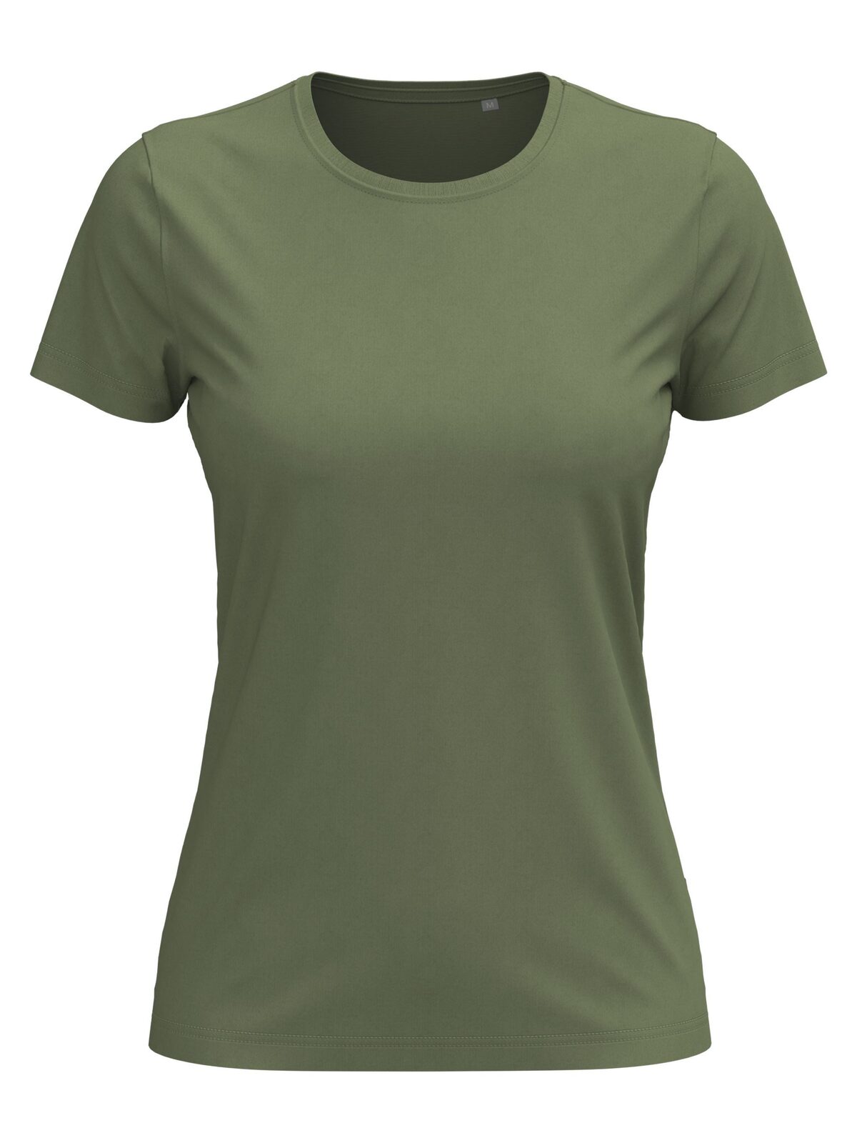 Klassieke T-shirts voor dames - MIL - Militair groen