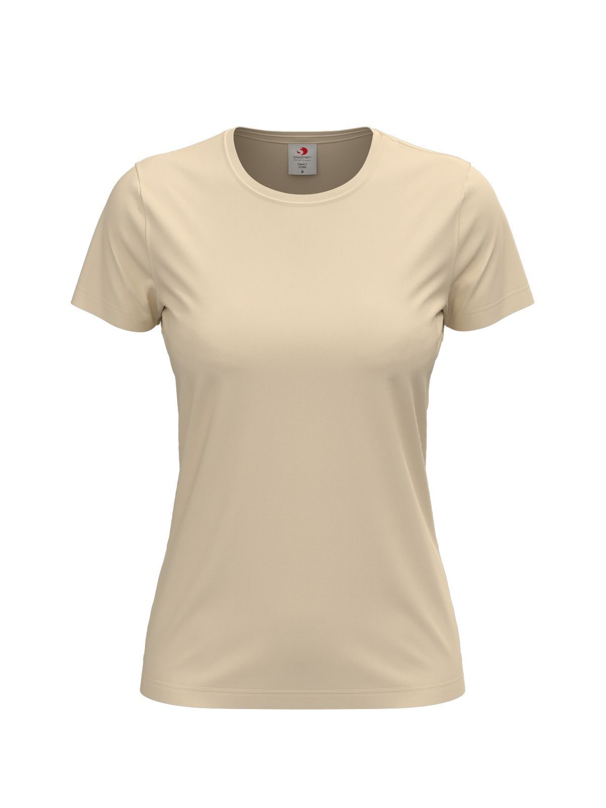 Klassieke T-shirts voor dames - NAT - Natuurlijk