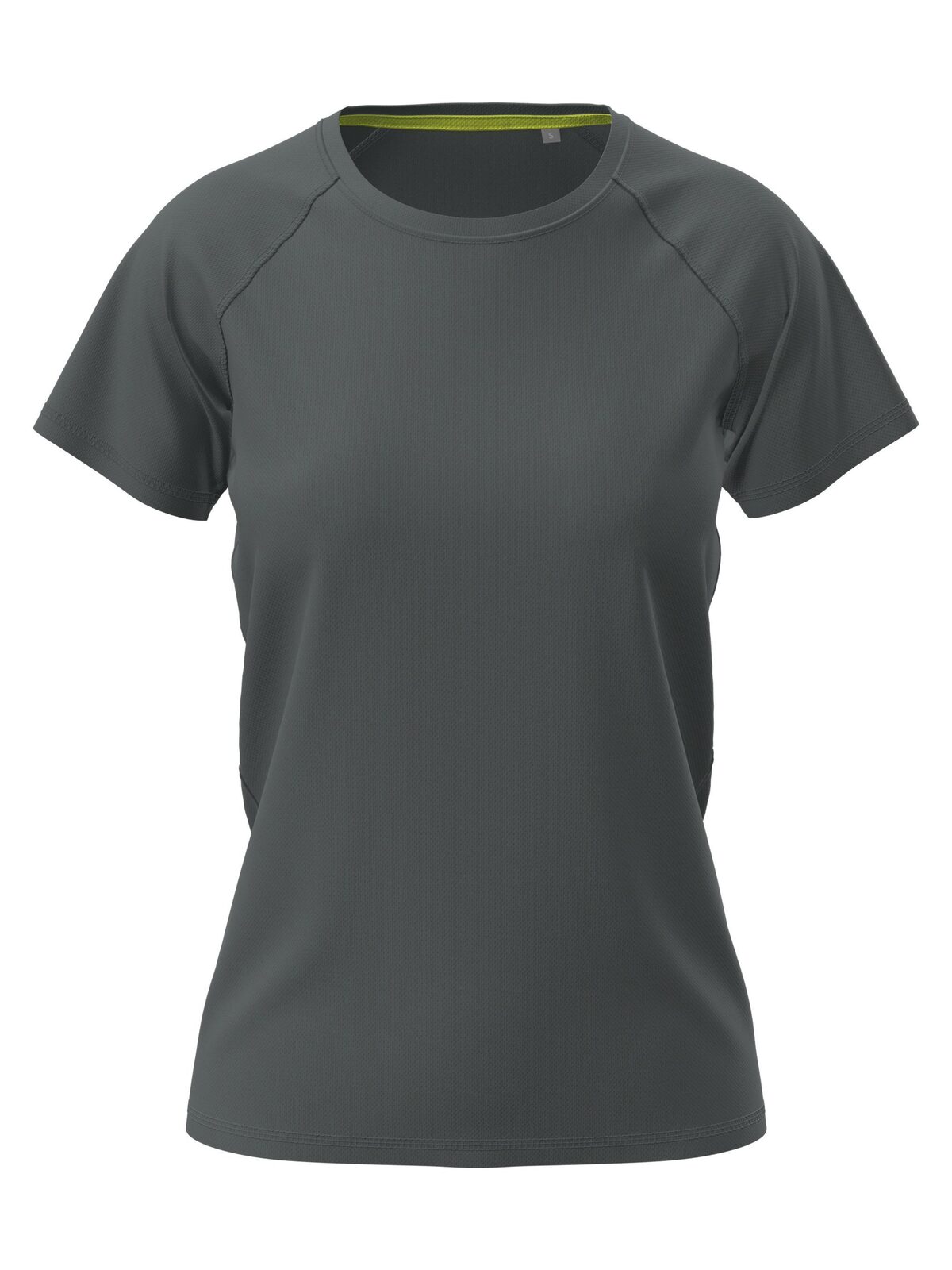 Mesh Raglan Dames - SLG - Leigrijs