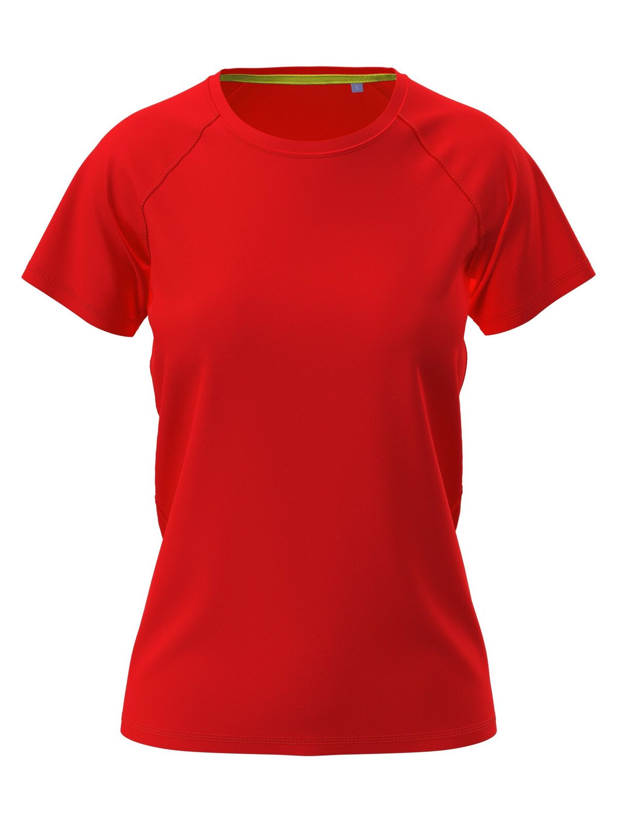 Mesh Raglan Dames - SRE - Scharlakenrood