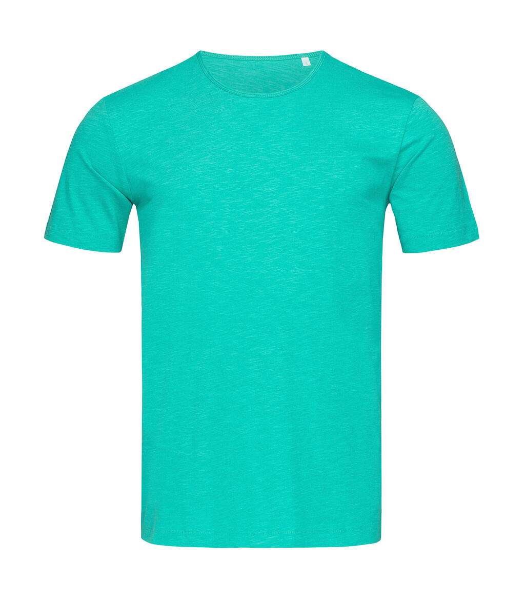 Shawn T-shirt met ronde hals - BAH - Bahama Groen