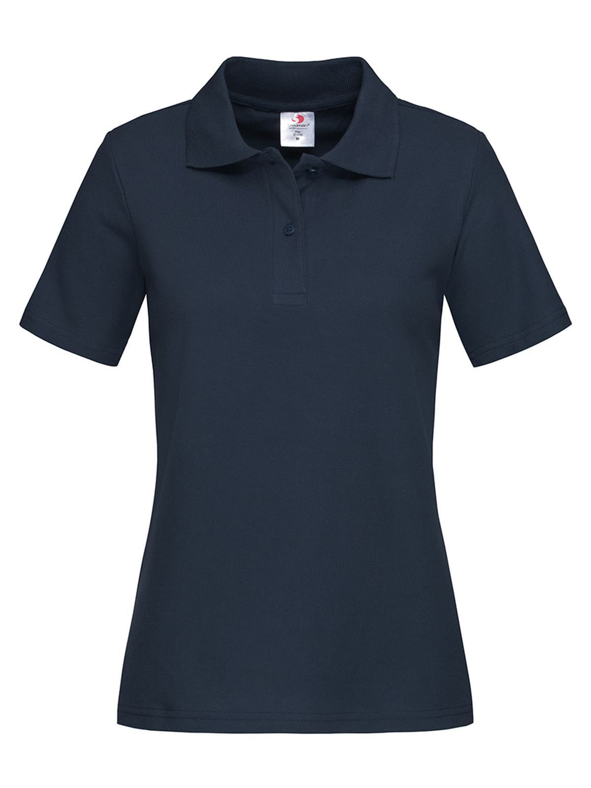 Klassieke polo voor dames - BLM - Blauwe middernacht