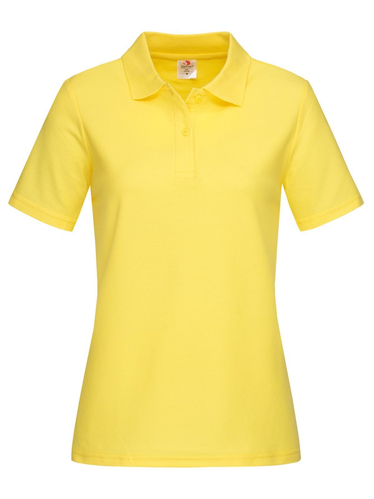 Klassieke polo voor dames - YEL - Geel