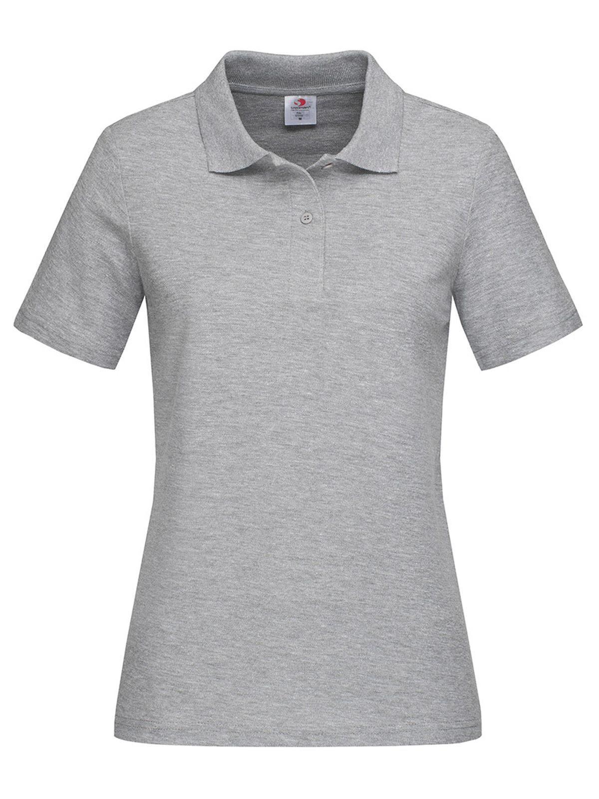 Klassieke polo voor dames - GYH - Grijze heide