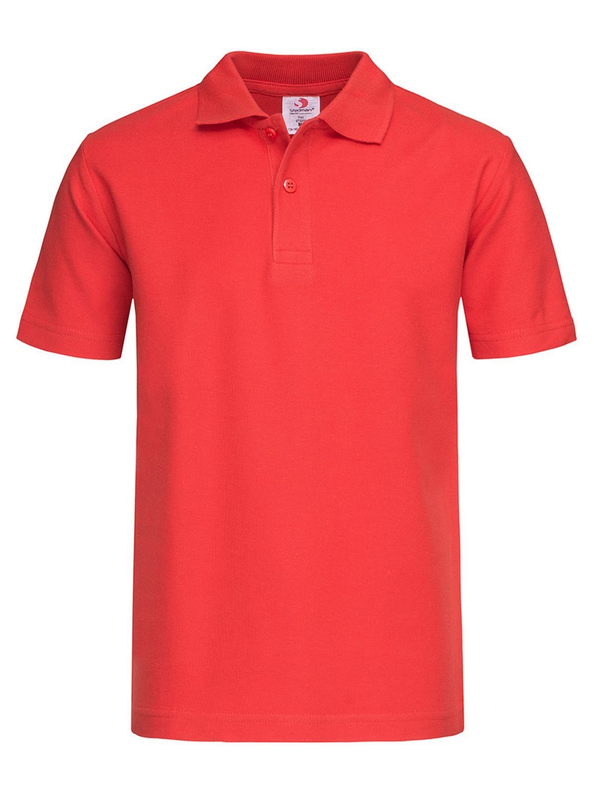 Kids' Classic Polo - SRE - Scarlet red