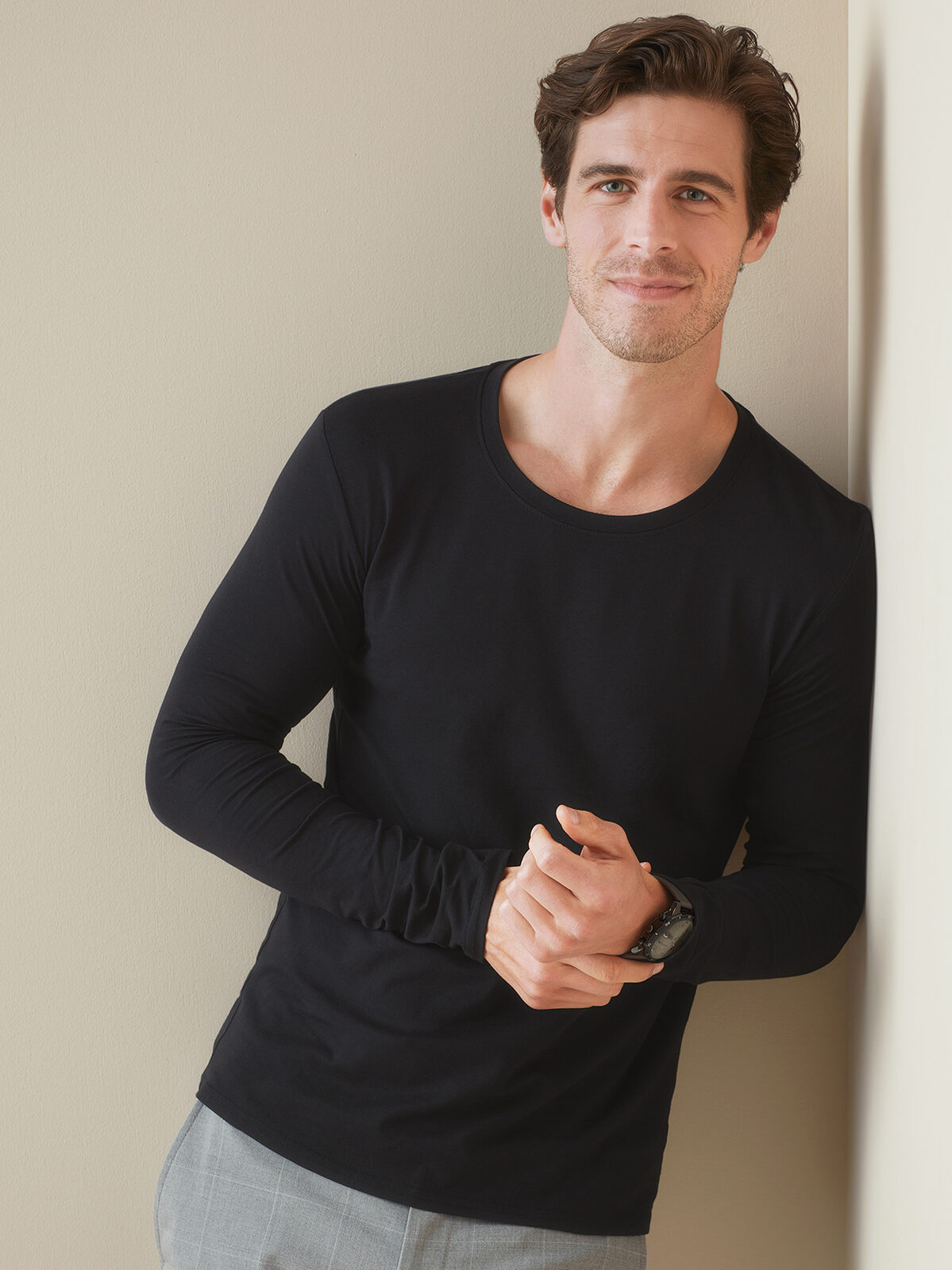 Stretch lange mouwen