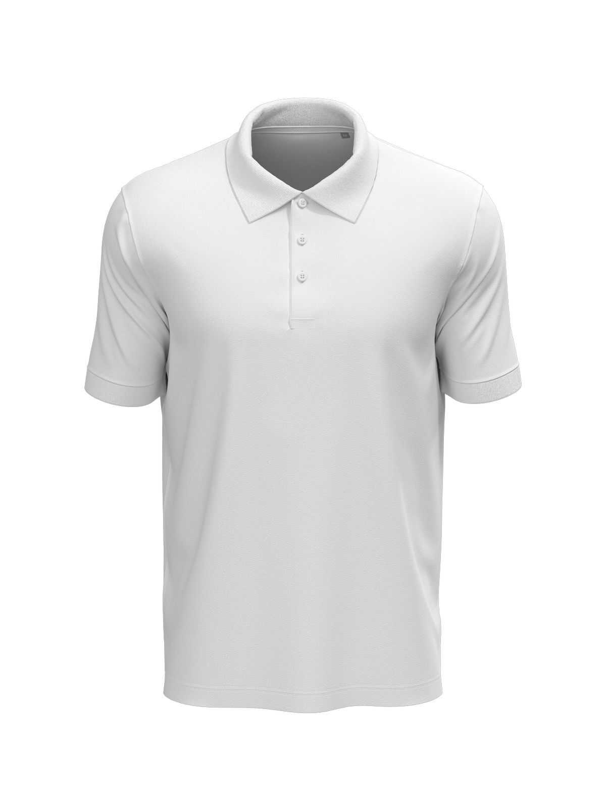Lux Polo Men - WHI - White