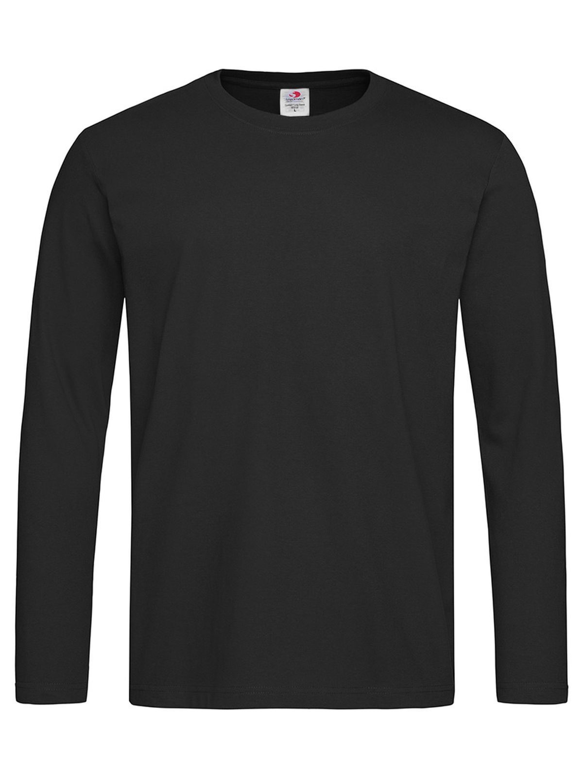 Comfort-T shirt met lange mouwen - BLO - Zwarte opaal