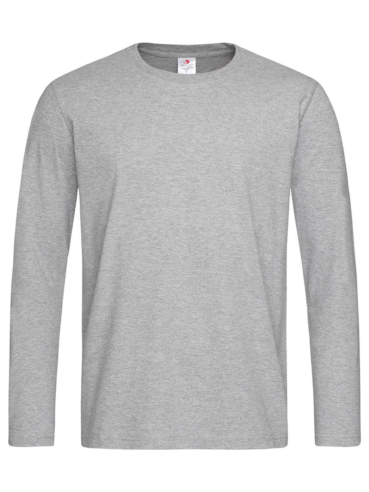 Comfort-T shirt met lange mouwen - GYH - Grijze heide