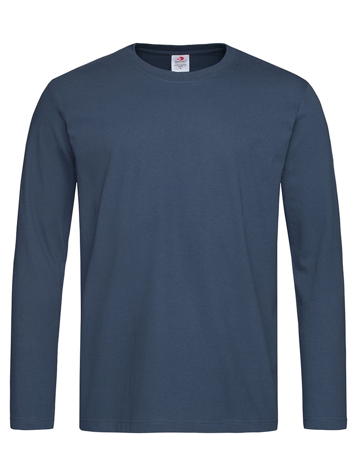 Comfort-T shirt met lange mouwen - NAV - Marineblauw
