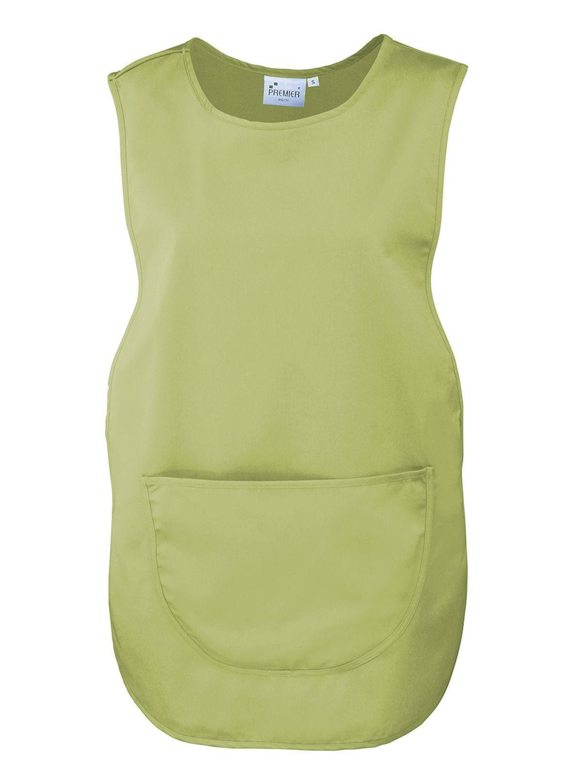 Women's Pocket Tabard - LIME - Lime (approx. Pantone 382C)