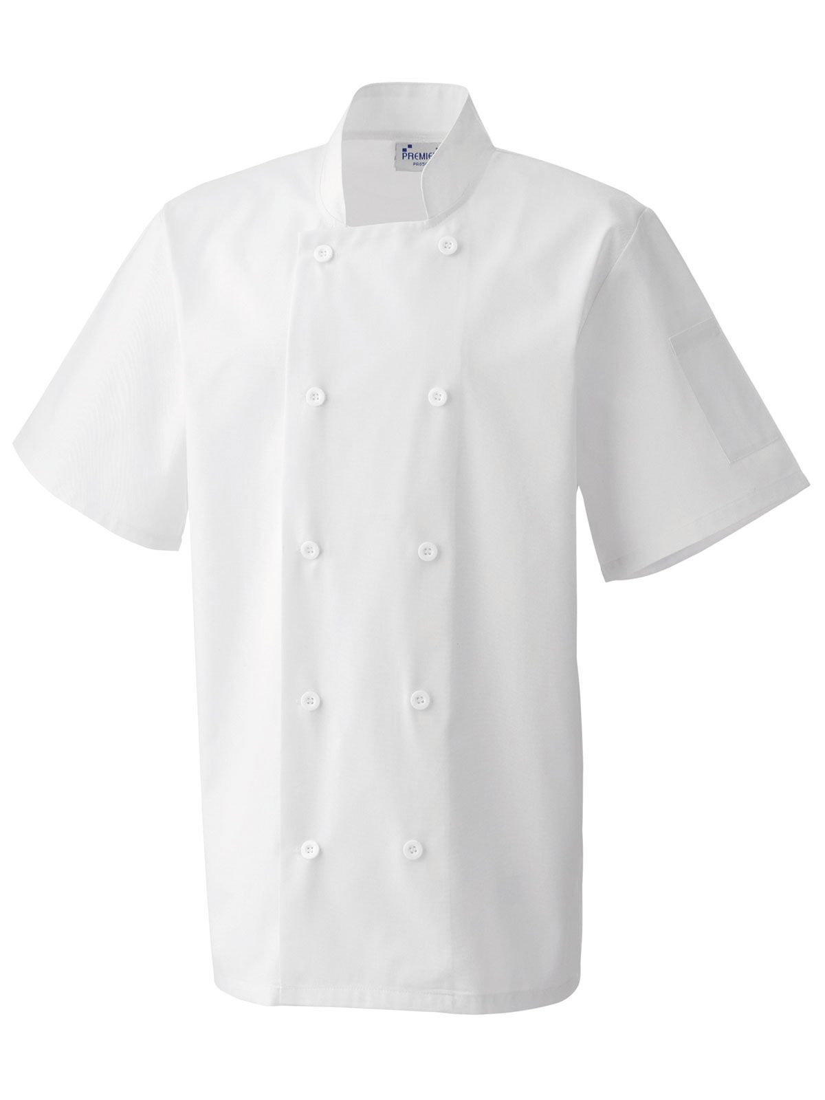 Chefjas met korte mouwen - WHIT - Wit