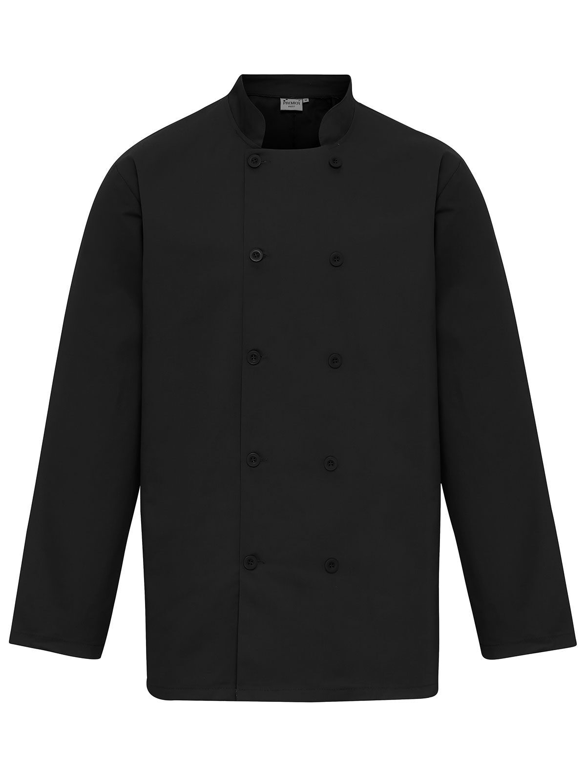 Long Sleeve Chef's Jacket - BLAC - Black
