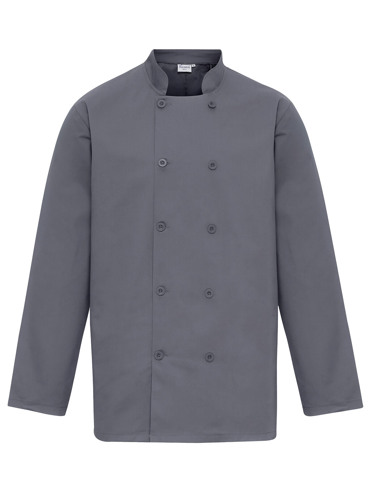 Long Sleeve Chef's Jacket - STEE - Steel