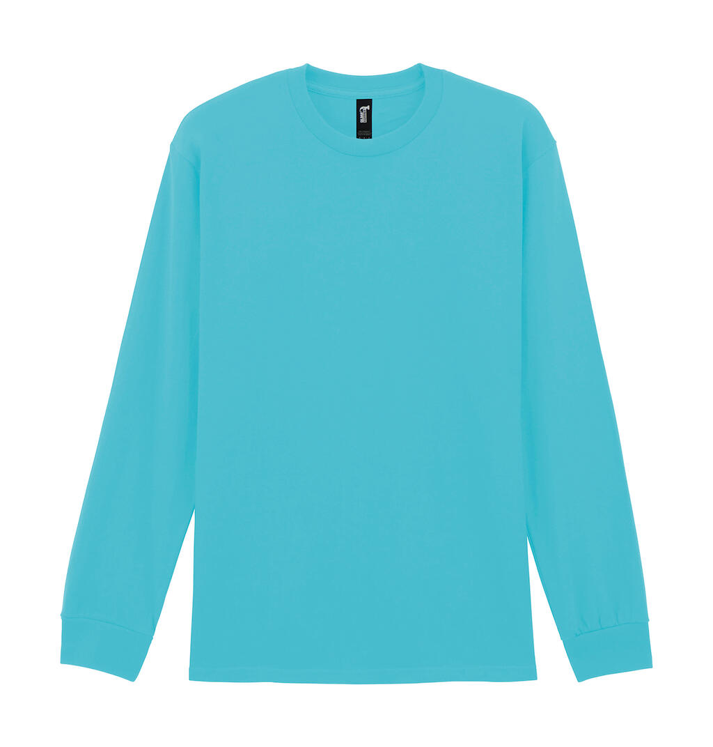 Klassiek piqué-poloshirt voor heren 65/35 - 21G - Laguneblauw