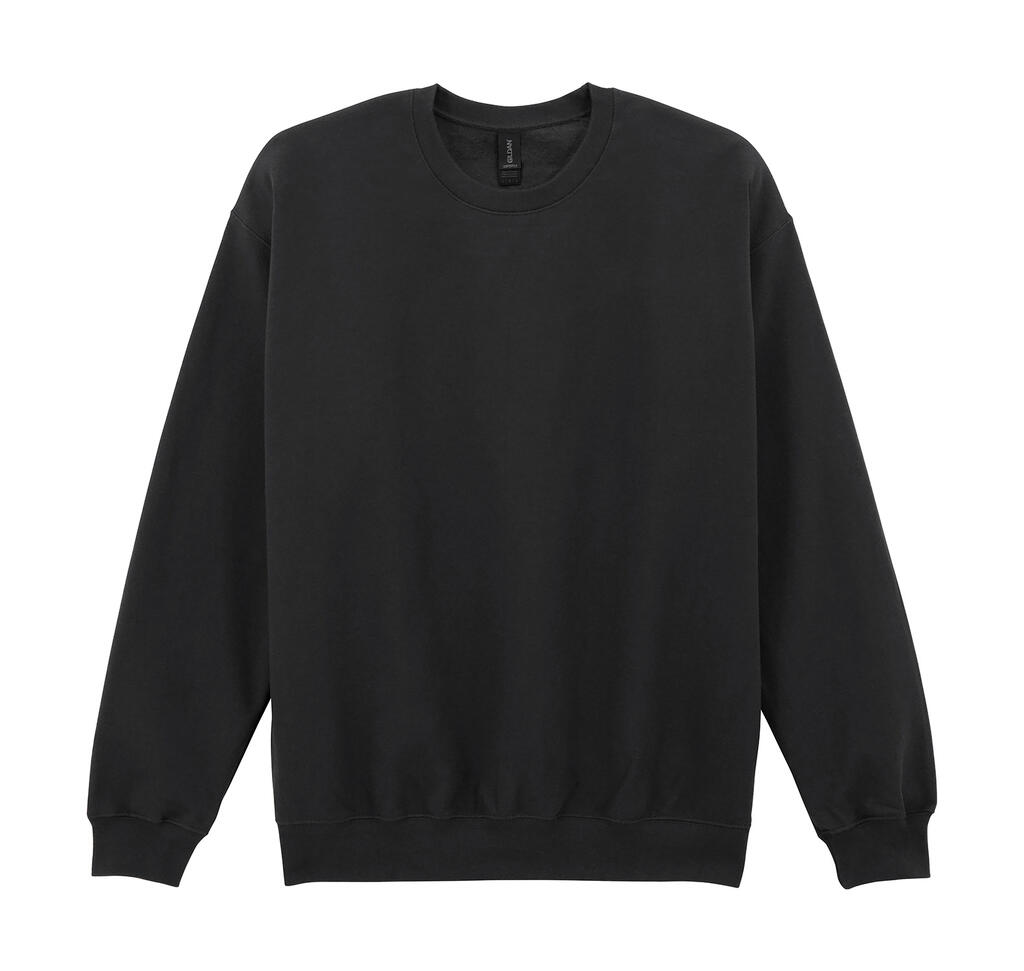 Softstyle® Midweight Fleece Crewneck Sweatshirt voor volwassenen - 36 - Zwart